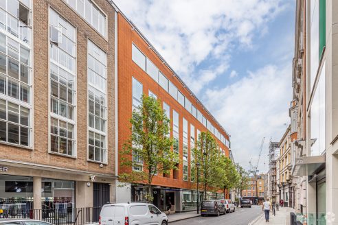 Boohoo Group's office in Great Pulteney St, London