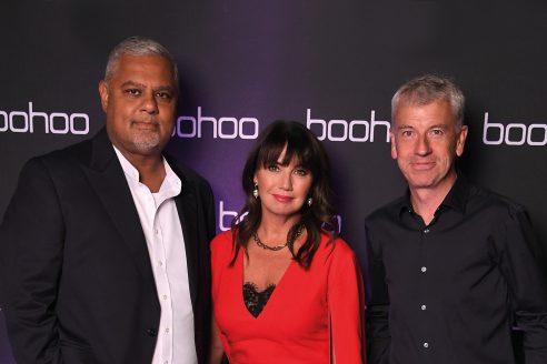 Boohoo execs: Co-founders Mahmud Kumani and Carol Kane, and CEO John Lyttle