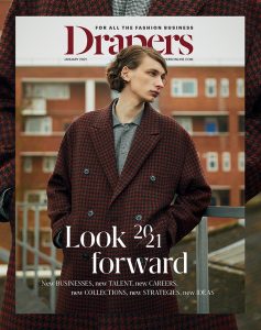 Drapers January 2021 cover – menswear special