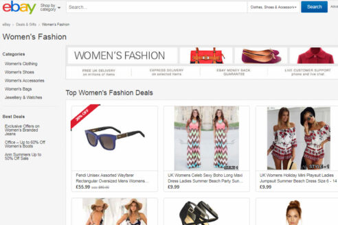 ebay womenswear deals