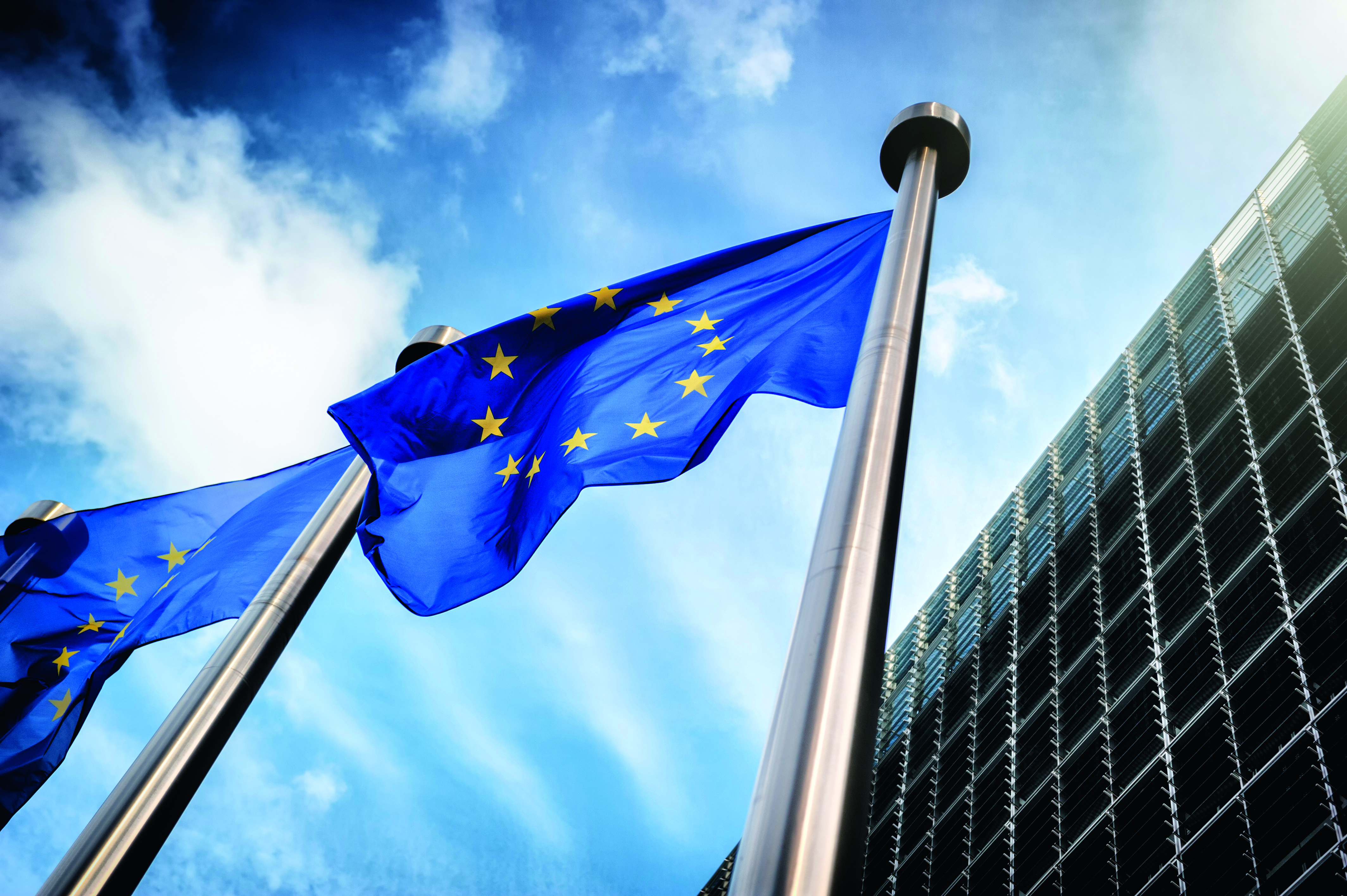 European union flag brussels shutterstock 229410952