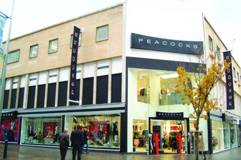 February: high street favourite Peacocks was sold to Edinburgh Woollen Mill