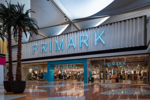 Primark store in portugal shopping centre Ubbo