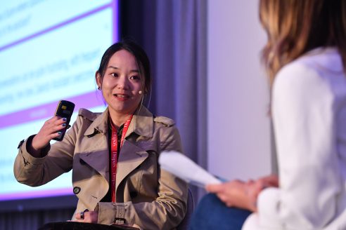 Tian Su, vice president personalisation and recommendation at Zalando at the Drapers Future of Fashion conference 2024